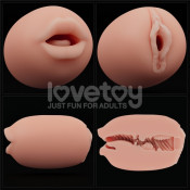 Двусторонний карманный мастурбатор "Slider Lovetoy"