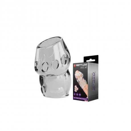 Открытая Насадка на головку члена "Pretty Love Oscar"