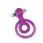 Виброкольцо "DUAL RINGS VIBE-TONGUE STYLE" 