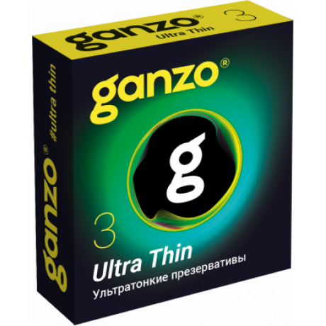 Презервативы "Ganzo", 3 шт
