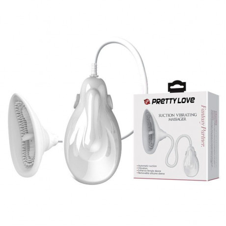 Автоматический вакуумный вибростимулятор для клитора с язычком "Pretty Love Fantasy Partner"