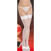 Чулки с широким ободом