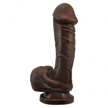 Фаллоимитатор с большой головкой "Big Glans Dong" 7"