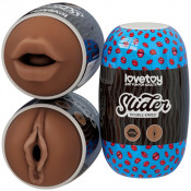Двусторонний карманный мастурбатор "Slider Lovetoy"