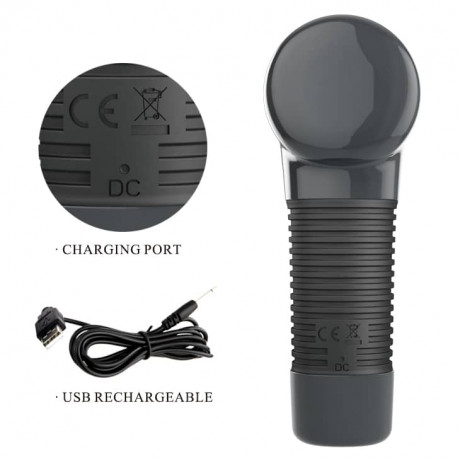 Мощный вибромассажер-пистолет "Pretty Love Super Power"