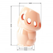 Открытая Насадка на головку члена "Pretty Love Oscar"