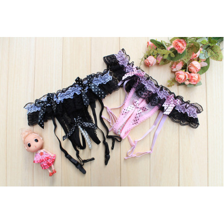 Стринги с бусинками 5211