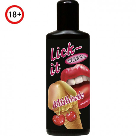Съедобная смазка "Lick It" + массаж 3в1, 100 мл