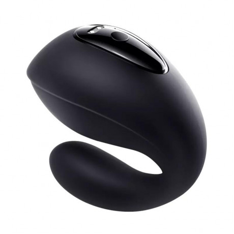 Супер огромный вибростимулятор "Black impact"