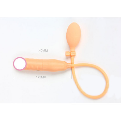 Анальный фаллос надувной "Pumpn play Dong"