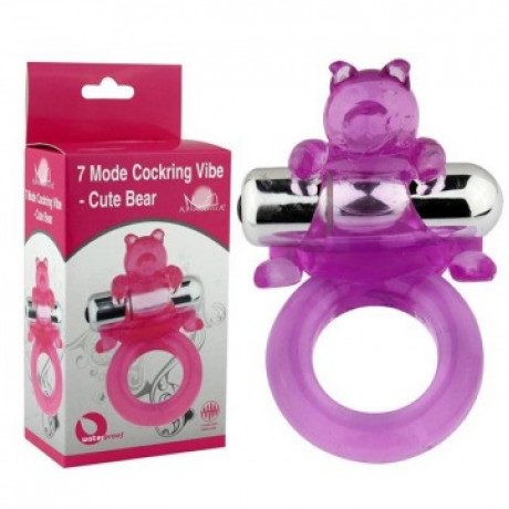 Виброкольцо "Cocking Vibe Cute Bear"