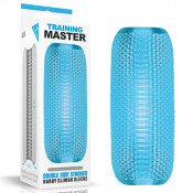 Мягкий рифленый карманный мастурбатор для мужчин "Training Master Double Side Stroker"