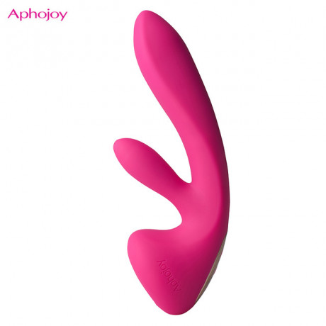 Вибратор с иммитацией оральных ласк "Aphojoy"