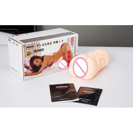 Реалистичный поддатливый мастурбатор вагина + анус "Эми"