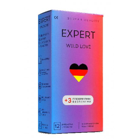 Немецкие презервативы "Expert", 3 шт