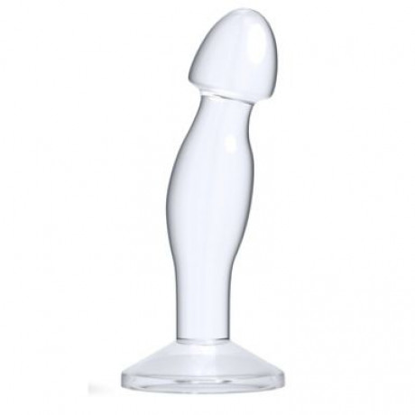 Анальный прозрачный стимулятор на присоске "Flawless Clear" 6,5"