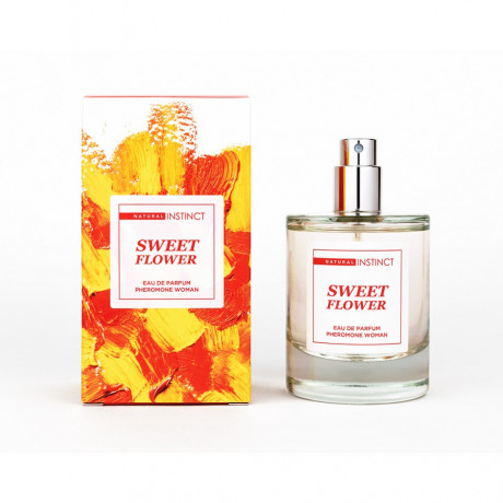 Женская Парфюмерная вода с феромонами "Sweet Flower", 50 мл