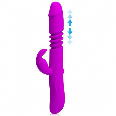 Многофункциональный Вибратор с поступательными движениями "Pretty Love Ward"