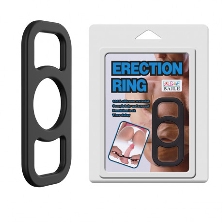 Эрекционное кольцо на член и мошонку "Erection Ring"