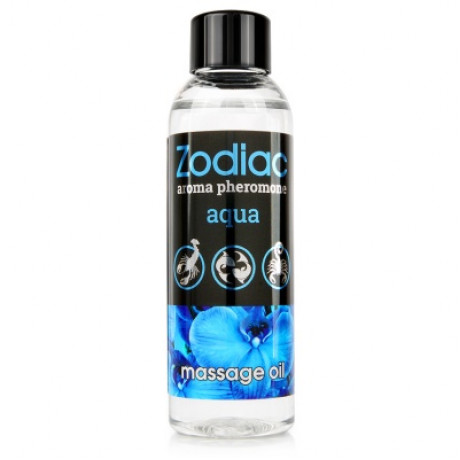 Массажное масло с феромонами "Zodiac Aqua", 75 мл
