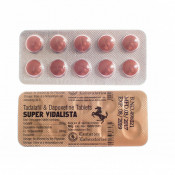 Комбинированный дженерик 2в1 для эрекции и продления полового акта "Super Vidalista" (Tadalafil&Dapoxetine)