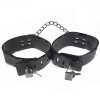 Наручники кожаные с замком