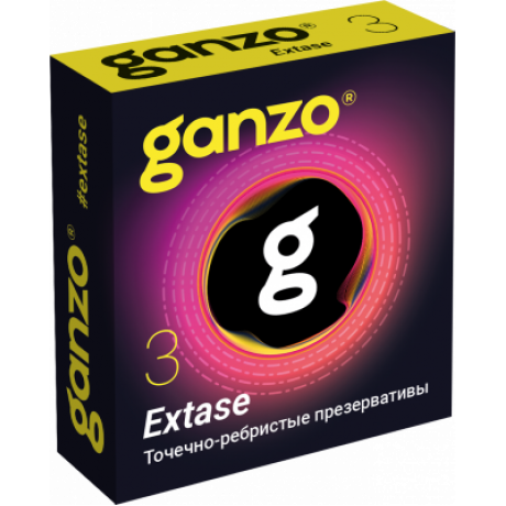 Презервативы "Ganzo", 3 шт