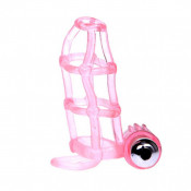 Насадка-утяжка на член с вибропулей "Sweet cage"