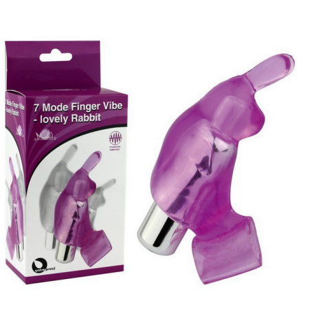 Вибронасадка на палец "LOVELY RABBIT"