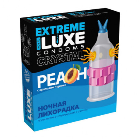 Презервативы с усиками и шариками "Luxe Extreme", 1 шт