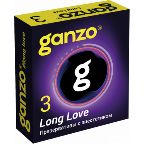 Презервативы "Ganzo", 3 шт