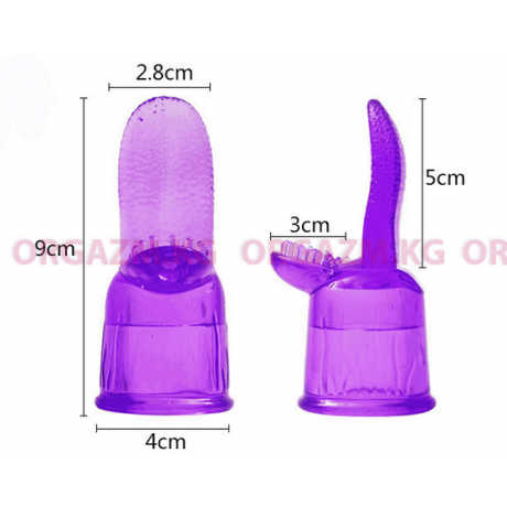 Насадка на вибромассажер