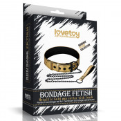 Ошейник с поводком "Bondage Fetish"
