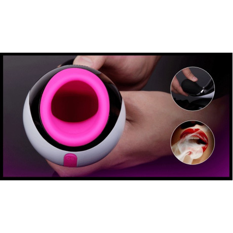 Мастурбатор-рот с вибрацией и всасыванием "Mermaid" 