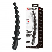 Анальный шариковый вибростимулятор "Pretty Love Rigdon"