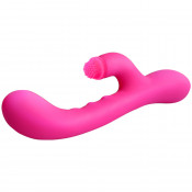 Гибкий нагревающийся вибратор с мощной клиторальной стимуляцией "Nalone Idol"