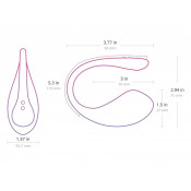 Всемирно известный smart-вибромассажер и виброяйцо, управляемое на расстоянии "Lush-3 by Lovense"