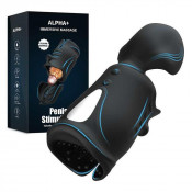 Эргономичный Вибростимулятор пениса "Alpha+"
