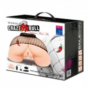 Полноразмерный реалистичный мастурбатор с вибрацией "Crazy Bull Julie"