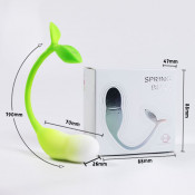 Мощное виброяйцо, с приложением "Spring Buds"