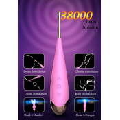 Вибростимулятор с насадками "Dibe Maria Зайка"