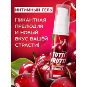 Съедобный Оральный Гель со вкусом вишни "TUTTI-FRUTTI", 30 г