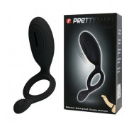 Виброкольцо со стимулирующими усиками "Pretty Love Ethel"