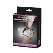 Эрекционное виброкольцо на член и рифлёный анальный стимулятор "Pretty Love Penis sleeve 5"