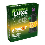 Презервативы с усиками и шариками "Luxe Black Ultimate", 1 шт