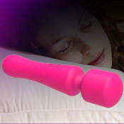 Перезаряжаемый вибростимулятор в виде микрофона "Pink Fantasy"