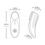 Крошечный универсальный и мощный вибратор для трусиков с магнитным зажимом "Ferri by Lovense"
