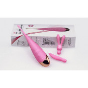 Вибростимулятор с насадками "Dibe Maria Зайка"