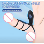 Перезаряжаемое виброкольцо на член "Yeain"