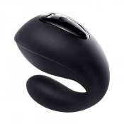 Супер огромный вибростимулятор "Black impact"